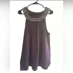 Adiva purple embellished top size 1X, Beautiful Detail, party
